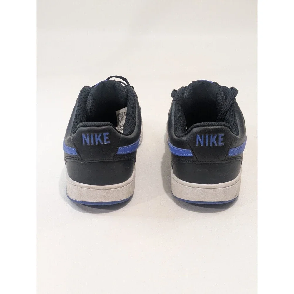 Nike Court Vision Low Black Royal Blue Sneakers Men's Size 10 Casual Shoes‎